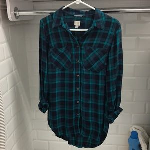 Plaid shirt very comfortable